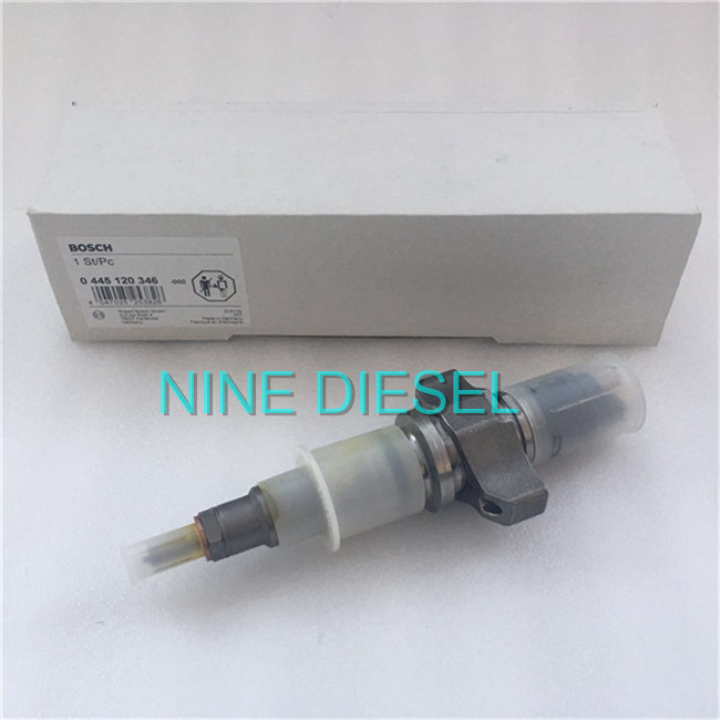 Genuine  Diesel Fuel Injectors 0445120346 Standard Size For Iveco 0